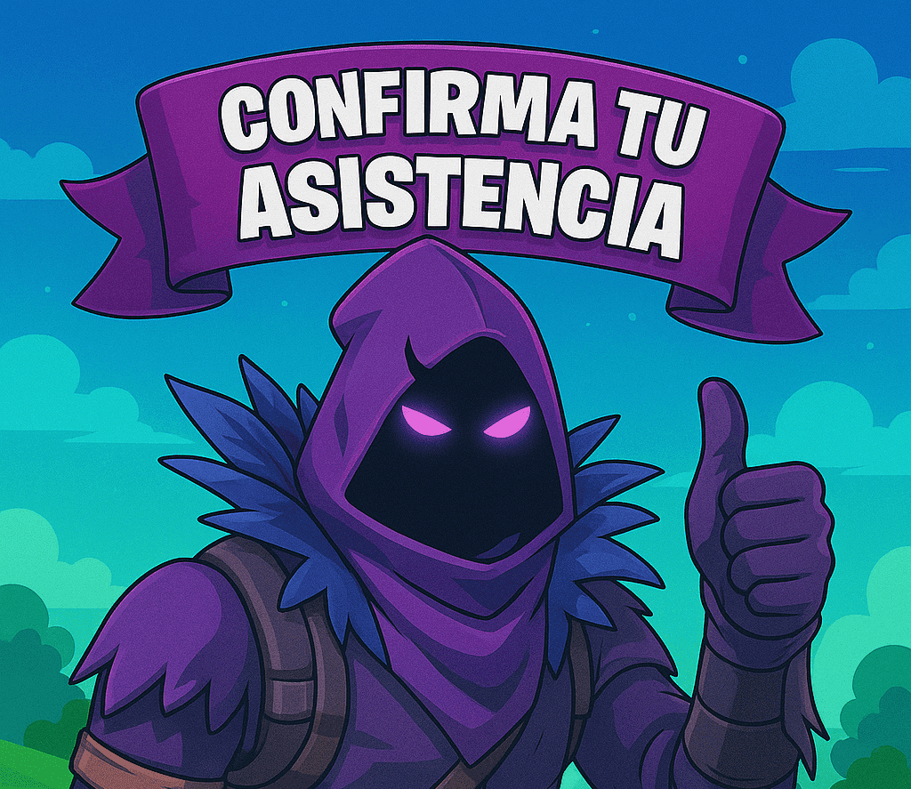 Confirma Asistencia